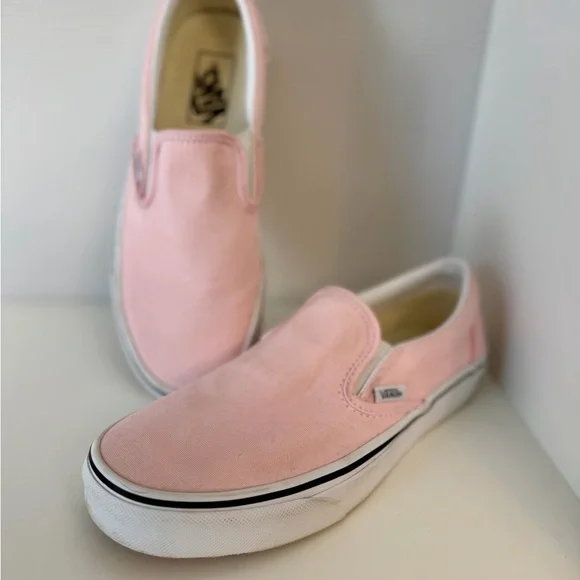 Vans Pink Slip-On Sneakers - Picture 2 of 4